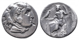 Kings of Macedon. Ale.ander III 'the Great' (336-323 BC). Ar Drachm.

Weight: 4.00 gr
Diameter: 15 mm