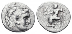 Kings of Macedon. Ale.ander III 'the Great' (336-323 BC). Ar Drachm.

Weight:3.39 gr
Diameter: 14 mm