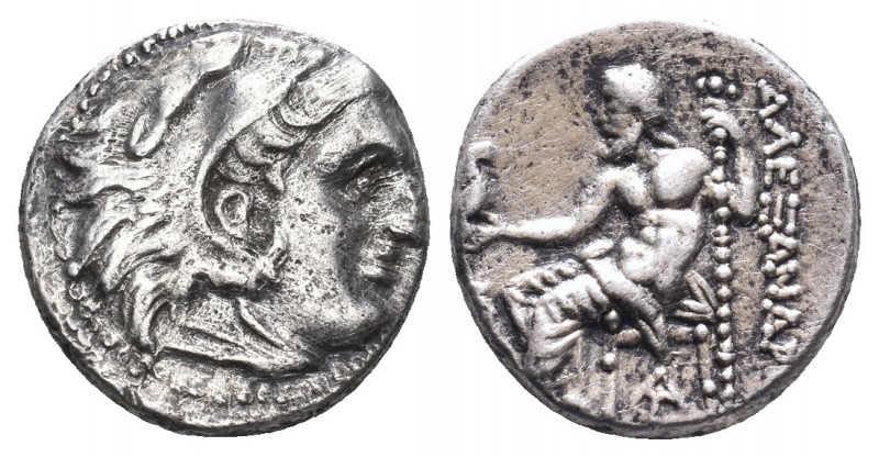 Kings of Macedon. Ale.ander III 'the Great' (336-323 BC). Ar Drachm.

Weight: ...