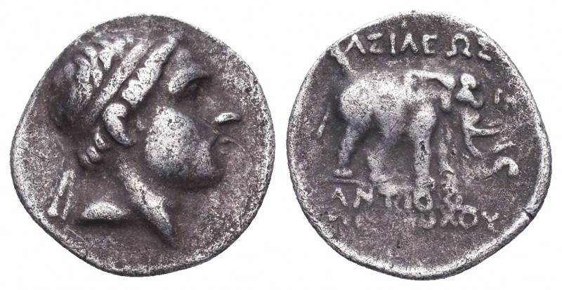 SELEUKID KINGS of SYRIA. Antiochos III ‘the Great’. 222-187 BC. AR Drachm .

W...