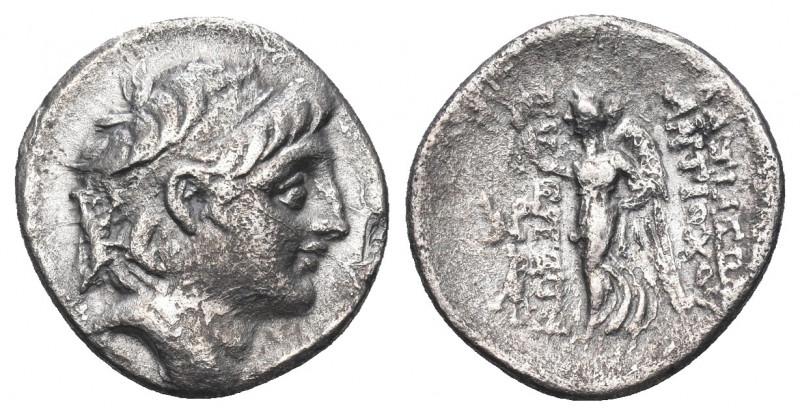 SELEUKID KINGDOM. Antiochos VII Euergetes (Sidetes) (138-129 BC). Drachm. .

W...