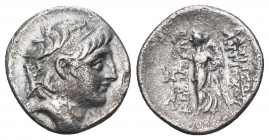 SELEUKID KINGDOM. Antiochos VII Euergetes (Sidetes) (138-129 BC). Drachm. .

Weight: 3,68 gr
Diameter: 18 mm