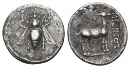 IONIA. Ephesos. Drachm (Circa 202-150 BC). .

Weight: 3,58 gr
Diameter: 18 mm