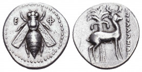 IONIA. Ephesos. Drachm (Circa 202-150 BC). .

Weight: 4,10 gr
Diameter: 18 mm