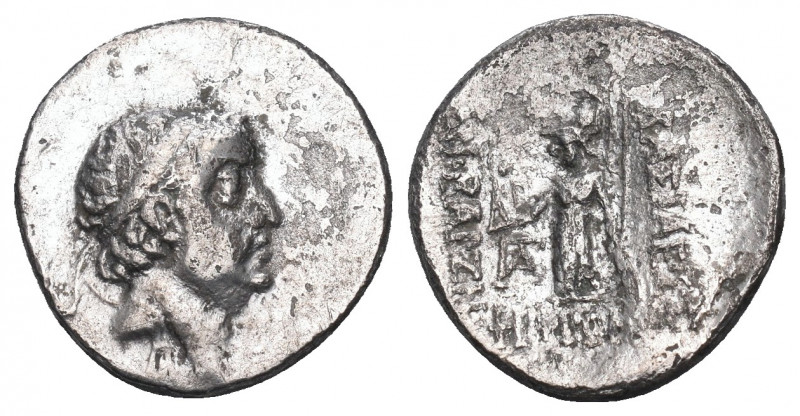 KINGS of CAPPADOCIA. Ariobarzanes I Philoromaios. 96-63 BC. AR Drachm.

Weight...