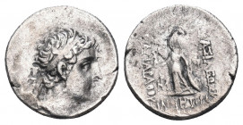KINGS OF CAPPADOCIA. Ariarathes VIII, circa 100-98/5 BC. Drachm .

Weight: 3,89 gr
Diameter: 17 mm