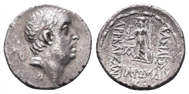 KINGS of CAPPADOCIA. Ariobarzanes I Philoromaios. 96-63 BC. AR Drachm.

Weight...