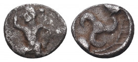 Greek AR Silver Obol, Ca. 350-300 BC..

Weight: 0,84 gr
Diameter: 11 mm