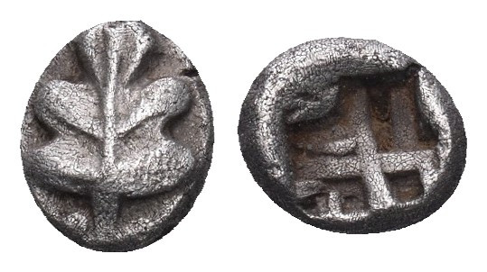 Greek AR Silver Obol Rhodos, Kamiros, c. 500-480 BC.
Weight: 0,78 gr
Diameter:...