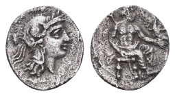 Greek AR Silver Obol, Ca. 350-300 BC..

Weight: 0,78 gr
Diameter: 10 mm