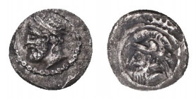 Greek AR Silver Obol, Ca. 350-300 BC..

Weight: 0,54 gr
Diameter:6 mm