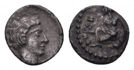 Greek AR Silver Obol, Ca. 350-300 BC..

Weight: 0,76gr
Diameter:9 mm