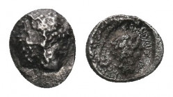 Greek AR Silver Obol, Ca. 350-300 BC..

Weight: 0,70 gr
Diameter:6 mm