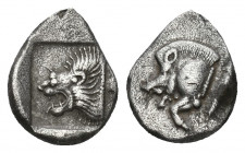 Greek AR Silver Obol, Ca. 350-300 BC..

Weight: 0,71 gr
Diameter:10 mm