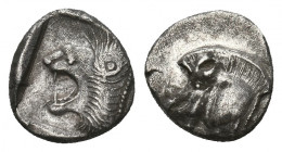 Greek AR Silver Obol, Ca. 350-300 BC..

Weight: 0,70 gr
Diameter: 10 mm