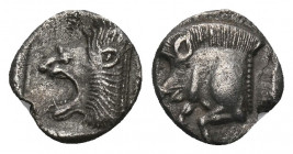Greek AR Silver Obol, Ca. 350-300 BC..

Weight:0,76 gr
Diameter:11 mm