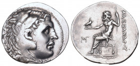 Kingdom of Macedon, Ale.ander III 'the Great' AR Tetradrachm, 327-323 BC. .

Weight:16,85 gr
Diameter:36 mm