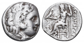 Kings of Macedon. Ale.ander III 'the Great' (336-323 BC). Ar Drachm.

Weight: 4,21 gr
Diameter:17 mm