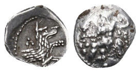 Greek AR Silver Obol, Ca. 350-300 BC..

Weight: 0,50 gr
Diameter: 11 mm