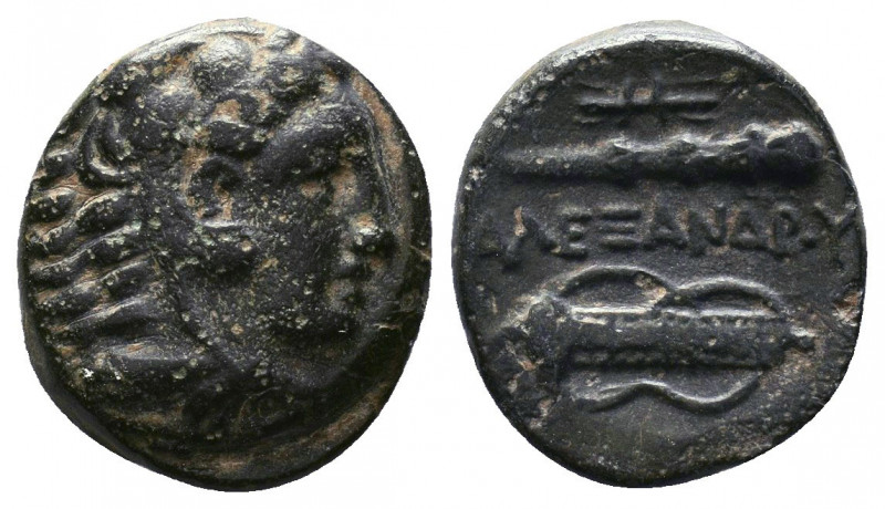 Macedonian Kingdom. Ale.ander III 'the Great'. 336-323 B.C. Æ..

Weight:5,06 g...