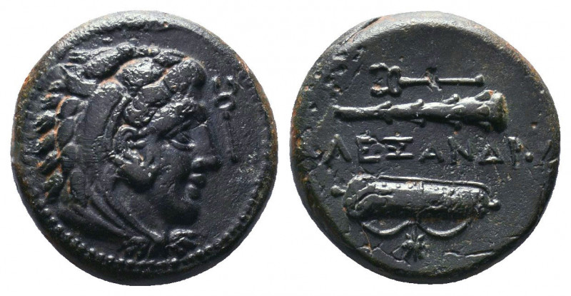 Macedonian Kingdom. Ale.ander III 'the Great'. 336-323 B.C. Æ..

Weight: 7,42 ...