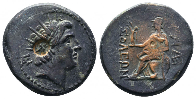 CILICIA, Soloi-Pompeiopolis. Circa 2nd-1st Century BC. Æ..

Weight:13,57 gr
D...