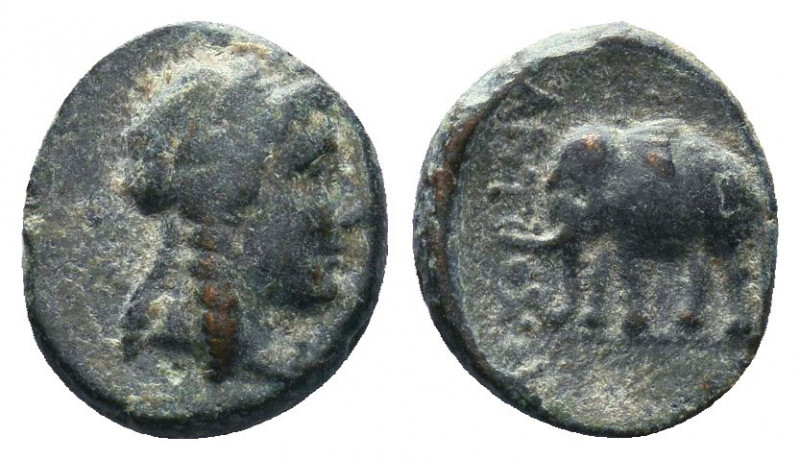 SELEUKID EMPIRE. Antiochos I Soter. 281-261 BC. Æ..

Weight: 1,99 gr
Diameter...
