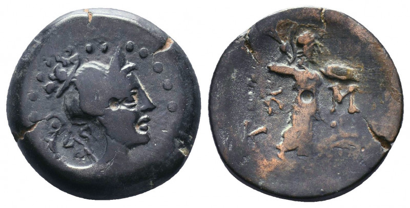 CILICIA, Soloi. 2nd-early 1st century BC. Æ. SNG Levante 860..

Weight:8,98 gr...