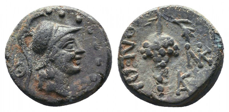 CILICIA, Soloi. Circa 2nd-1st century BC. Æ. SNG Levante 858 (this coin); cf. SN...