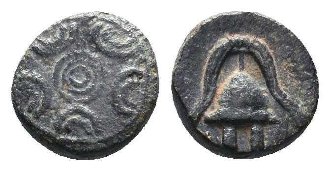 MACEDONIAN KINGDOM. Ale.ander III the Great (336-323 BC). AE..

Weight: 1,21 g...