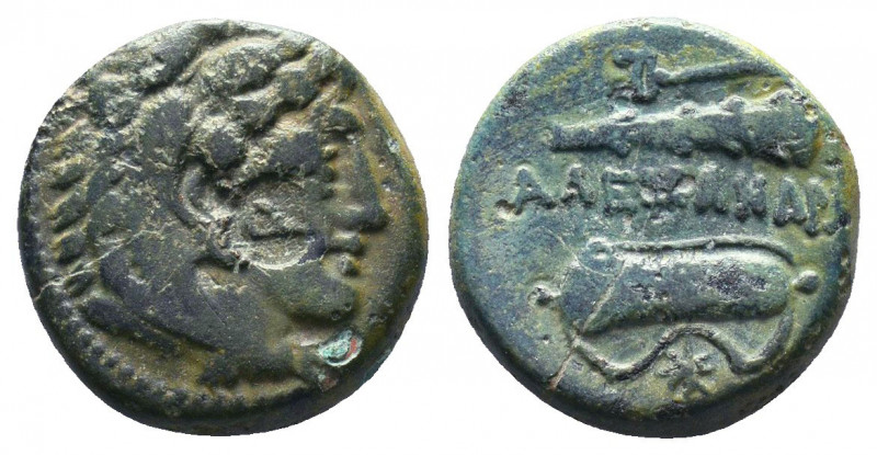 KINGS of MACEDON. Ale.ander III ‘the Great’. 336-323 BC. Æ..

Weight: 5,52 gr...