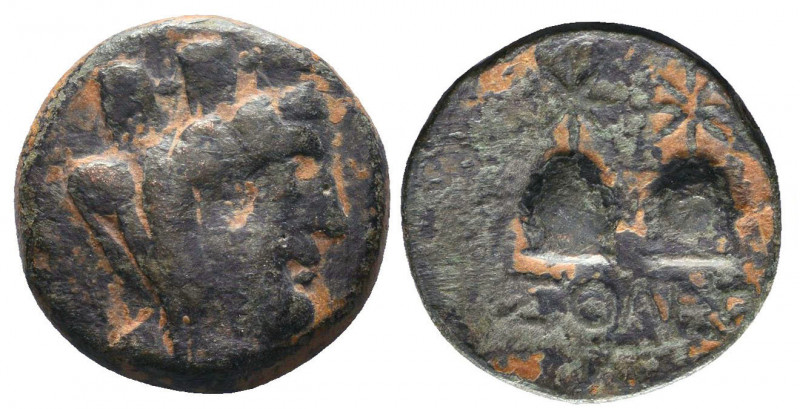 Cilicia, Soloi, c. 2nd century-66 BC. Æ..

Weight: 7,11 gr
Diameter: 19 mm