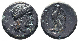 Greek Coins AE..

Weight: 4,23 gr
Diameter: 16 mm