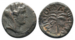 Phoenicia, Tyre. Civic Issue. Second century A.D. AE .

Weight: 2,84 gr
Diameter: 15 mm
