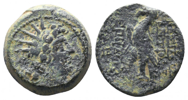 SYRIA, SELEUKID KINGS. Antiochos VIII Epiphanes. 121/0-96 B.C. Æ. Antioch on the...