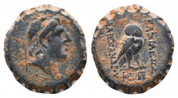 Seleukid Kingdom. 2nd - 1st Century. B.C..

Weight: 3,76 gr
Diameter: 16 mm