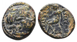 Seleukid Kingdom. 2nd - 1st Century. B.C..

Weight: 3,05 gr
Diameter: 14 mm