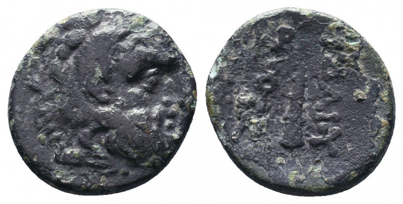 Kingdom of Macedon. Ale.ander III, the Great, c. 336-323 BC. AE.

Weight: 3,98...