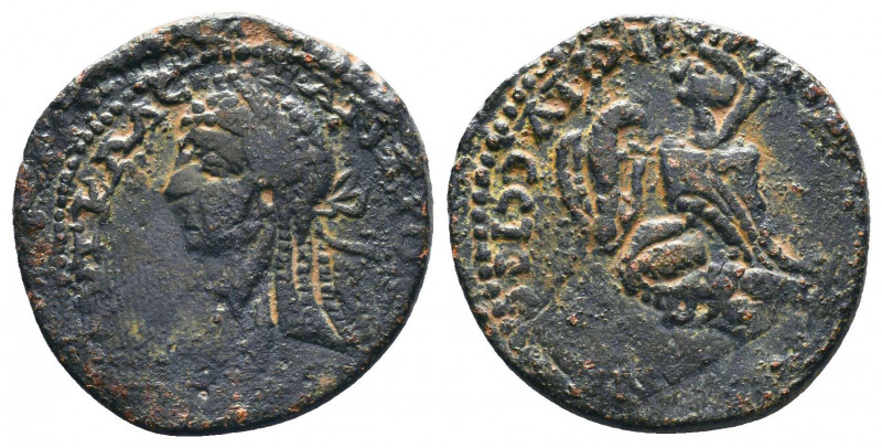 MESOPOTAMIA, Edessa. Elagabalus. AD 218-222. Æ.

Weight: 9,86 gr
Diameter:26 ...