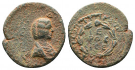 Cilicia. Anazarbos. Julia Domna AD 193-217. Ae.

Weight: 5,10 gr
Diameter: 23 mm