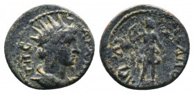 Pseudo-autonomous (2nd-3rd centuries). Ae..

Weight: 2,52 gr
Diameter: 16 mm