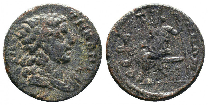 Pseudo-autonomous (2nd-3rd centuries). Ae..

Weight: 5,54 gr
Diameter: 23 mm