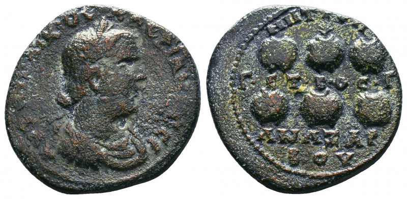 CILICIA, Anazarbus. Valerian I. AD 253-260. Æ He.assarion. Dated year 272 (AD 25...