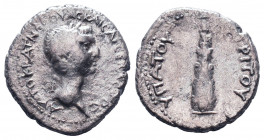 CAPPADOCIA, Caesarea. Nerva. 96-98 AD. AR Didrachm. 
Laureate head right,
Club. Metcalf, Caesarea pg. 102, 45; Sydenham, Caesarea 153..

Weight: 6...