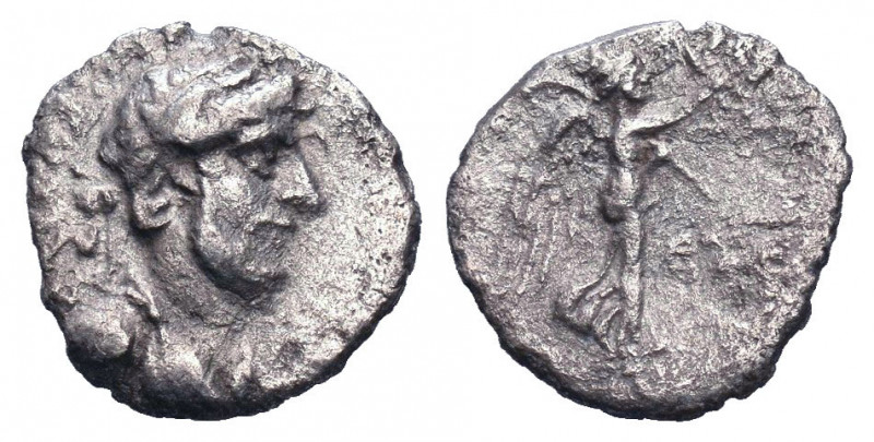 CAPPADOCIA, Caesaraea-Eusebia. Hadrian. AD 117-138. AR Hemidrachm. Dated RY 5 (A...