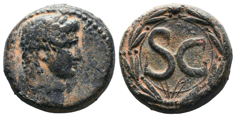 Claudius Æ of Antioch, Syria. AD 41-54..

Weight: 16,53 gr
Diameter:24 mm