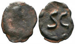 MESOPOTAMIA. Hatra. Pseudo-autonomous (2nd century). Ae..

Weight: 6,18 gr
Diameter: 24 mm