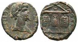 Mesopotamia, Carrhae. Septimius Severus. A.D. 193-211. AE .

Weight: 9,58 gr
Diameter: 23 mm