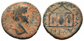 Mesopotamia, Carrhae. Septimius Severus. A.D. 193-211. AE .

Weight: 9,54 gr
Diameter: 24 mm