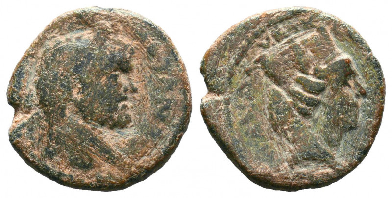 Mesopotamia, Edessa. Caracalla. A.D. 198-217. Æ .

Weight: 5,1 gr
Diameter:20...